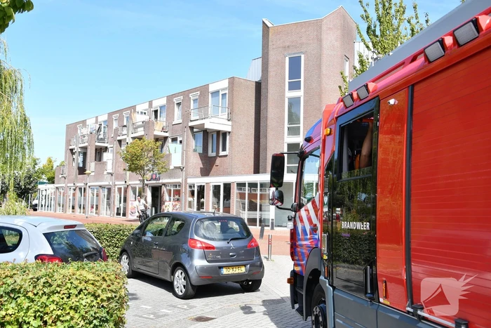 Bewoner gecontroleerd na vlam in de pan