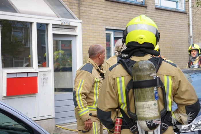Flinke rookontwikkeling bij keukenbrand