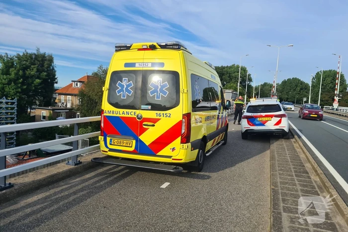 Wielrenner gewond bij botsing met fietser