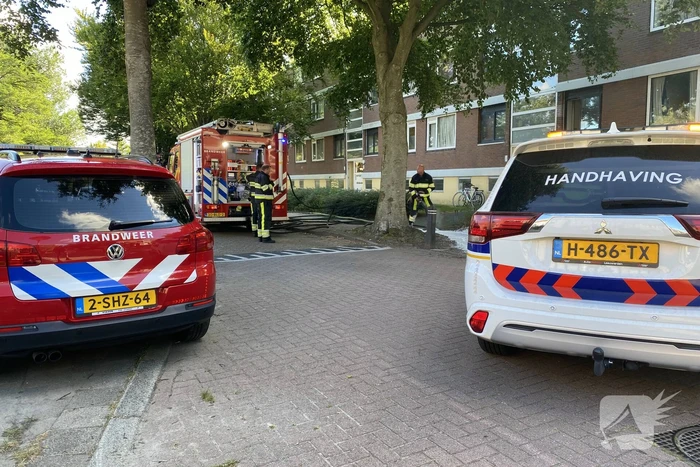 Deur geforceerd voor pannetje op het vuur