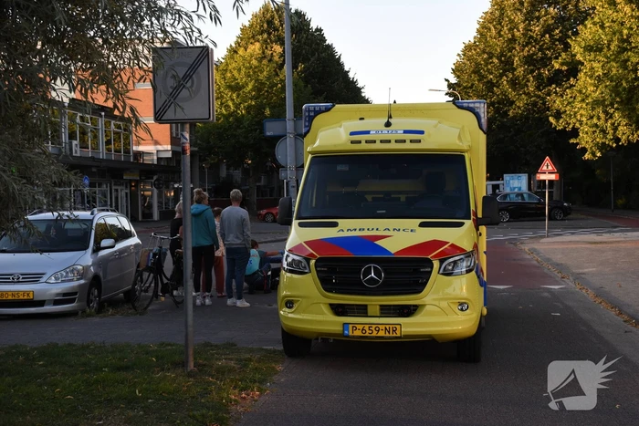 Fietser gewond na val