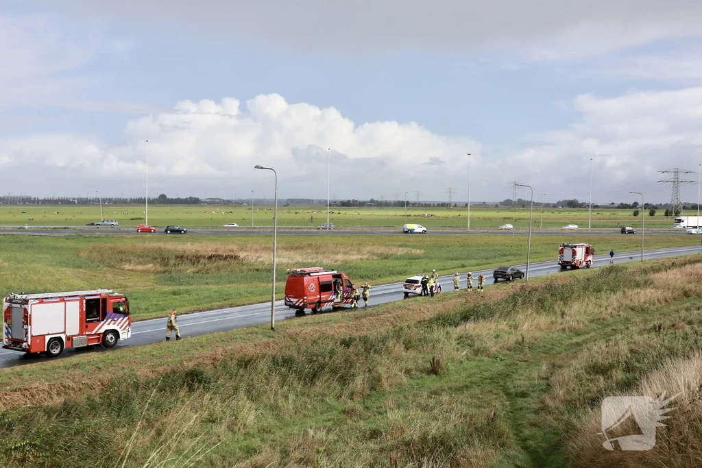 Rijksweg A1 112 melding Hoogland 