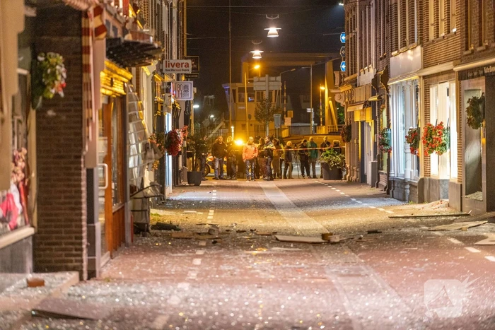 Flinke schade na plofkraak bij juwelier