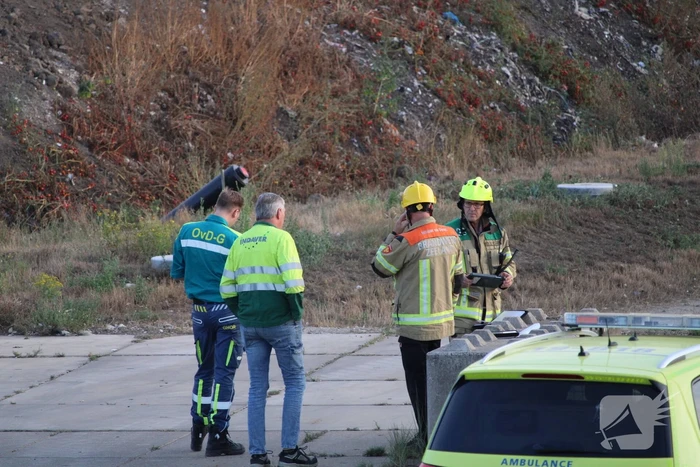 Grote rookontwikkeling bij hevige brand op stortplaats