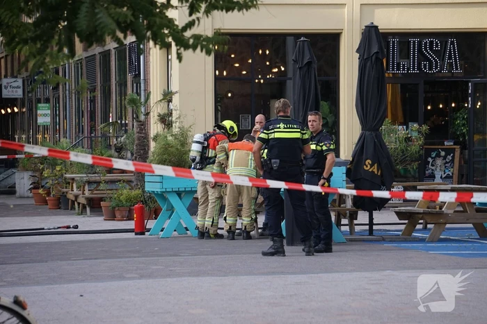 Winkels ontruimd vanwege gaslekkage