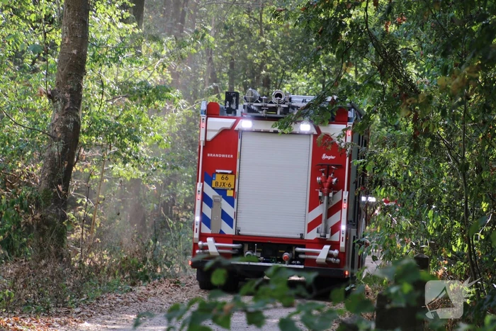 Flinke brand naast rangeerterrein Sportpark Bokkeduinen