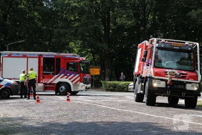 Flinke brand naast rangeerterrein Sportpark Bokkeduinen