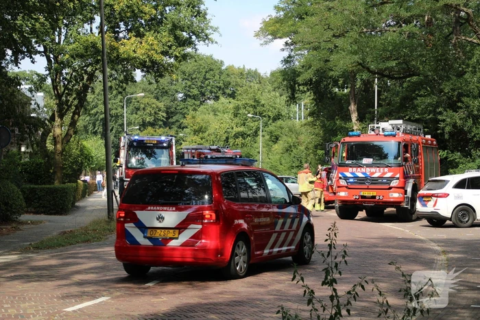 Flinke brand naast rangeerterrein Sportpark Bokkeduinen
