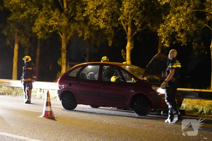 Veel schade bij eenzijdig ongeval op snelweg