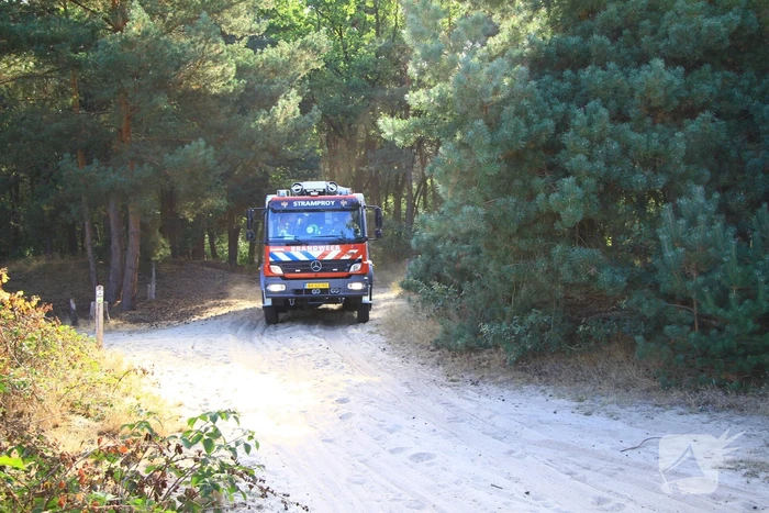 Brandweer ingezet voor stookvuur in bos