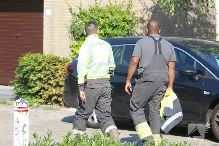Flinke gaslekkage door werkzaamheden