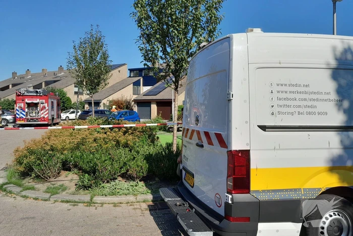 Flinke gaslekkage door werkzaamheden