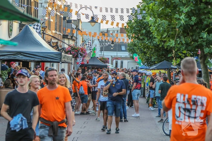 Grote uitloop na kwalificatierace