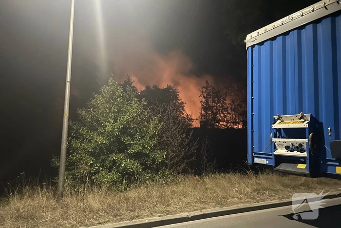 Onderzoek naar brand bij verenigingsgebouw