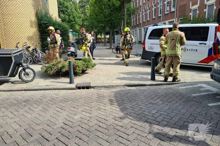 Aanhouding na brand in slooppand