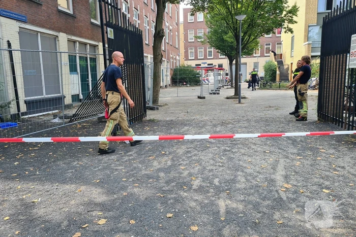 Aanhouding na brand in slooppand