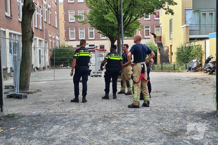 Aanhouding na brand in slooppand