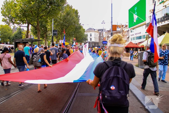 Demonstratie tegen kabinet