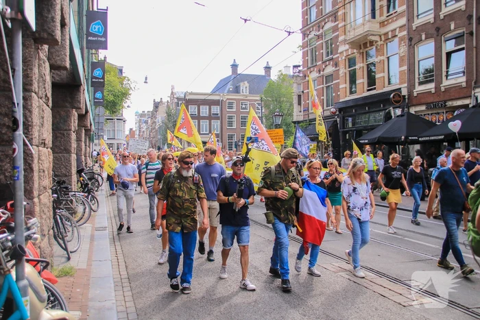 Demonstratie tegen kabinet