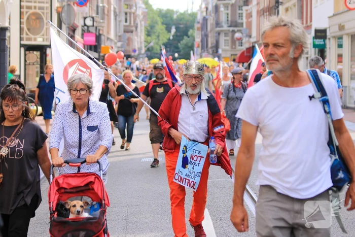 Demonstratie tegen kabinet