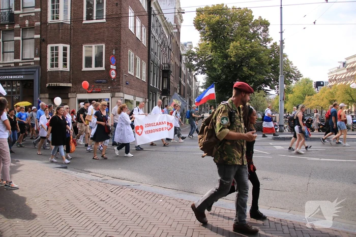 Demonstratie tegen kabinet