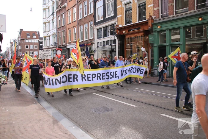 Demonstratie tegen kabinet