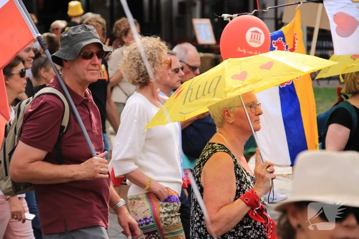 Demonstratie tegen kabinet