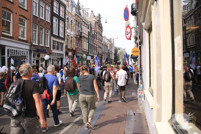 Demonstratie tegen kabinet