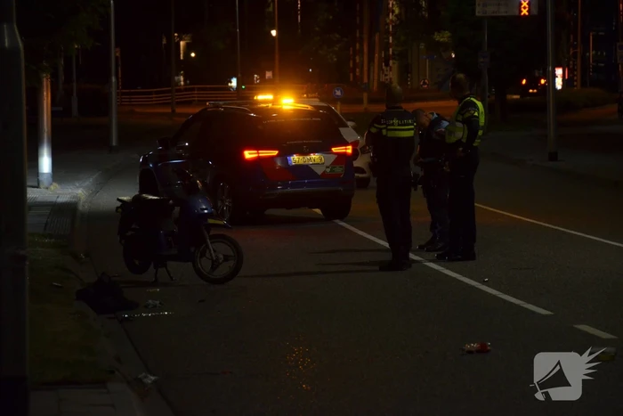 Persoon gewond bij aanrijding tussen twee scooters