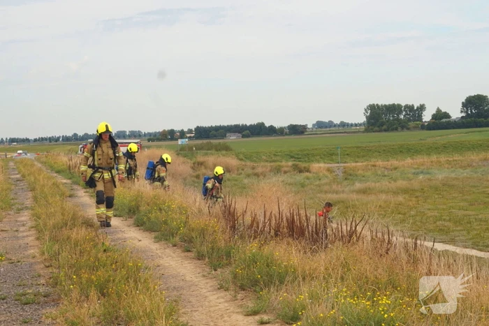 Buitenbrand blijkt kampvuur