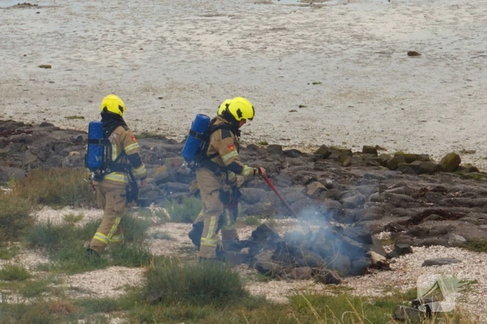 Buitenbrand blijkt kampvuur