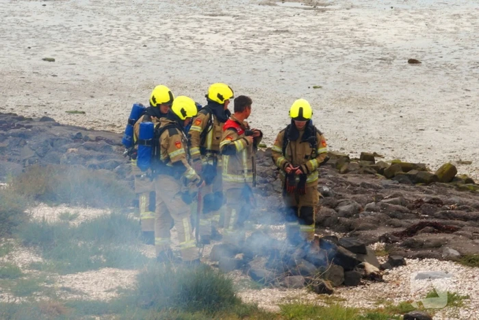 Buitenbrand blijkt kampvuur