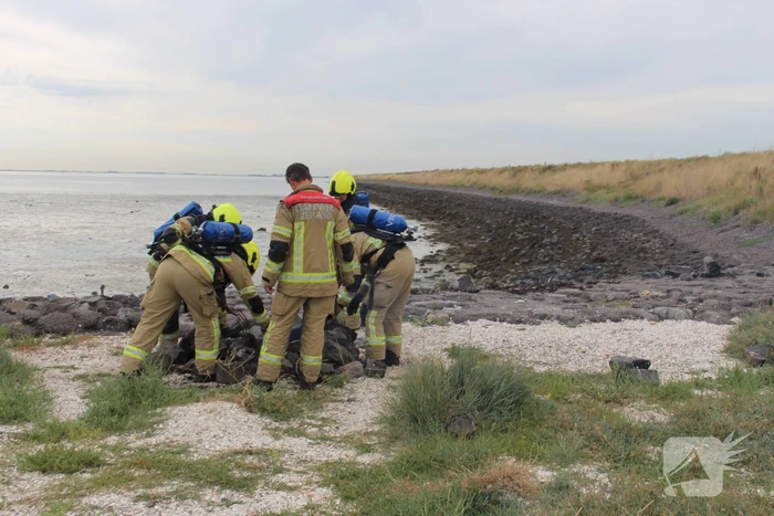 Buitenbrand blijkt kampvuur