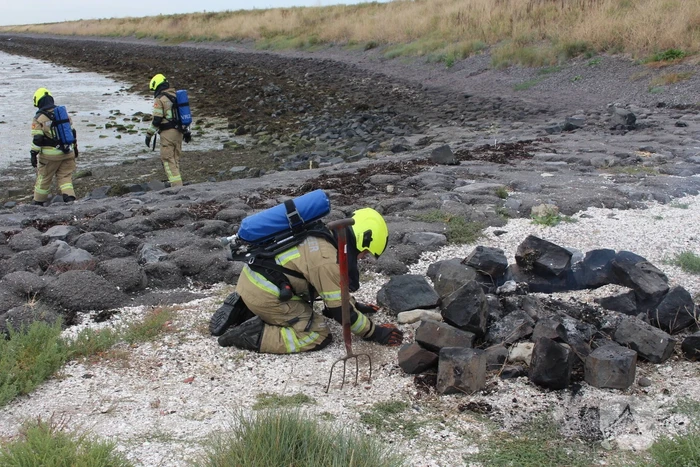 Buitenbrand blijkt kampvuur