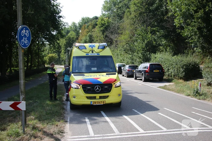 Bestuurder elektrische scooter gewond na val