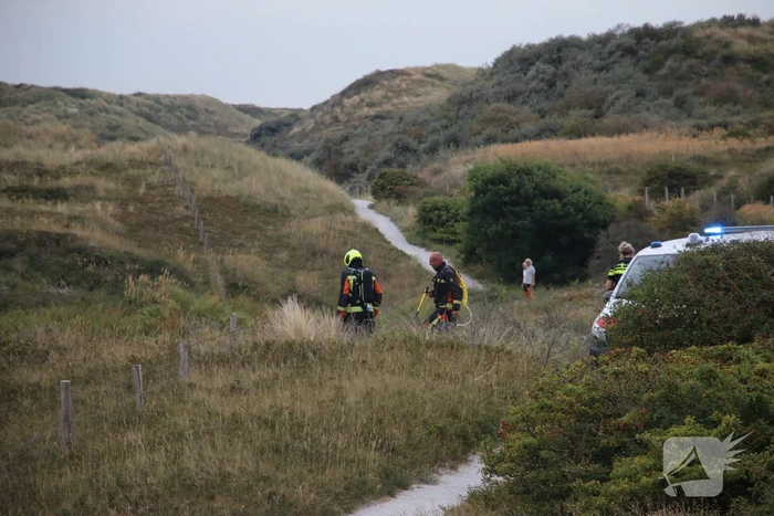 Duinbrand snel onder controle