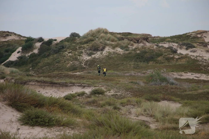 Duinbrand snel onder controle