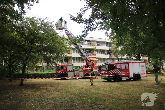 brand rode kruislaan diemen