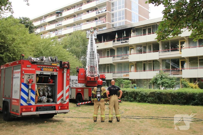 Twee gewonden bij uitslaande woningbrand