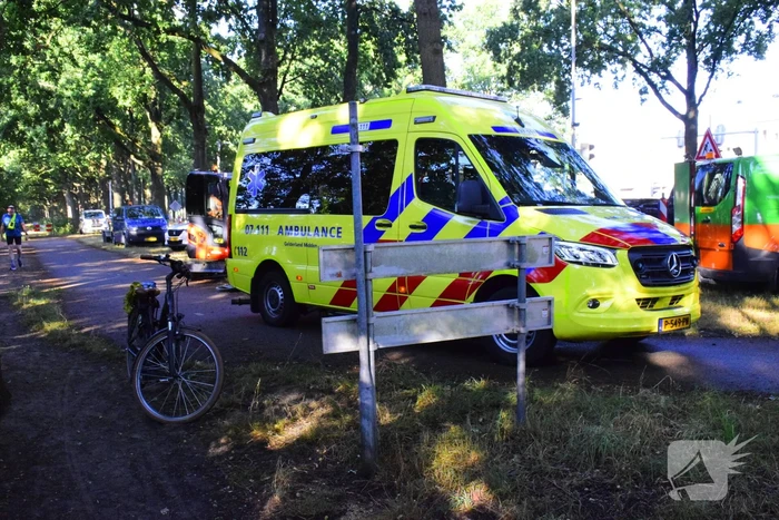 Fietser gewond na valpartij