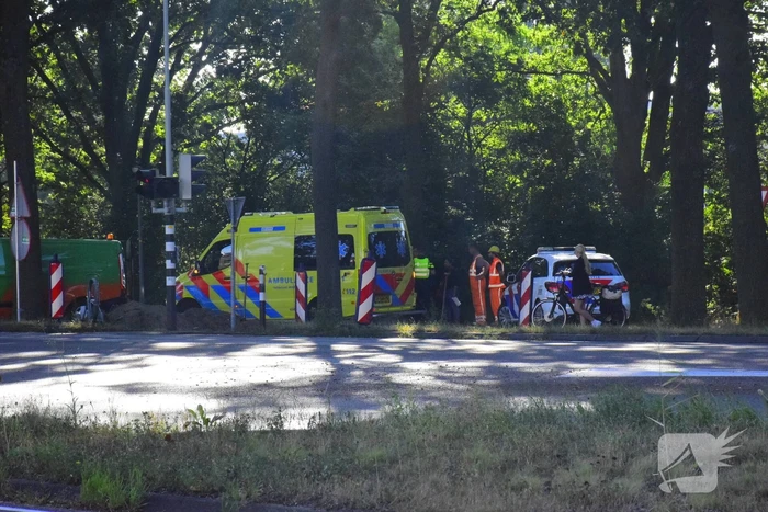 Fietser gewond na valpartij