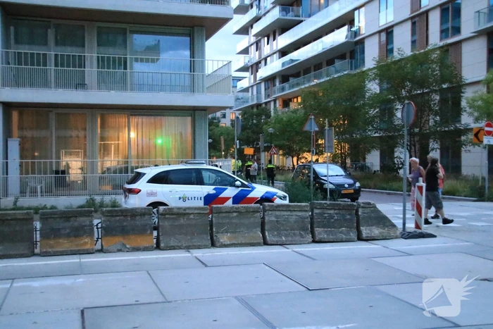 Arrestatieteam ingezet in flatgebouw