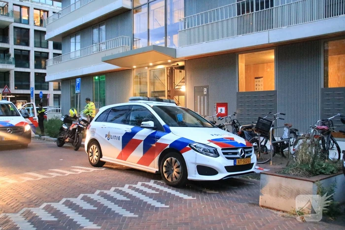 Arrestatieteam ingezet in flatgebouw