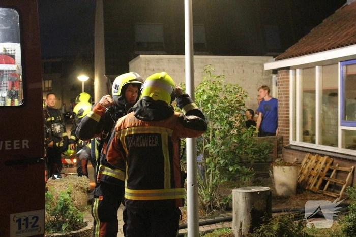 Zolderbrand snel onder controle