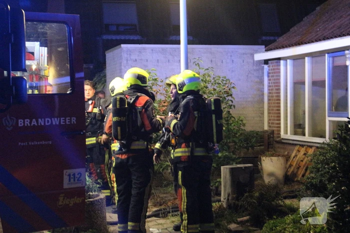 Zolderbrand snel onder controle