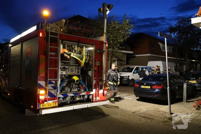 Schoorsteenbrand ontdekt door buren