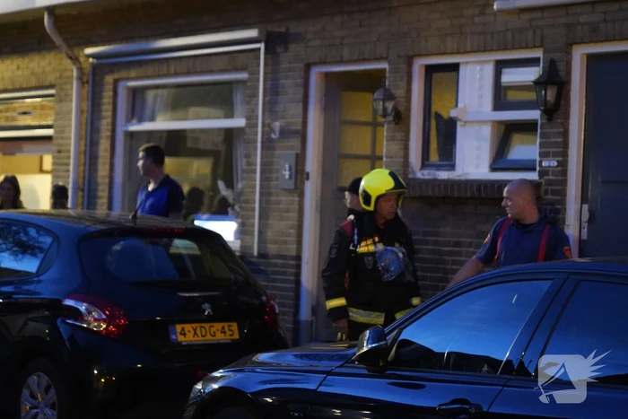 Schoorsteenbrand ontdekt door buren