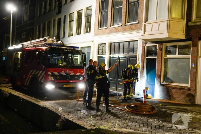 Was droogmachine in brand in een restaurant