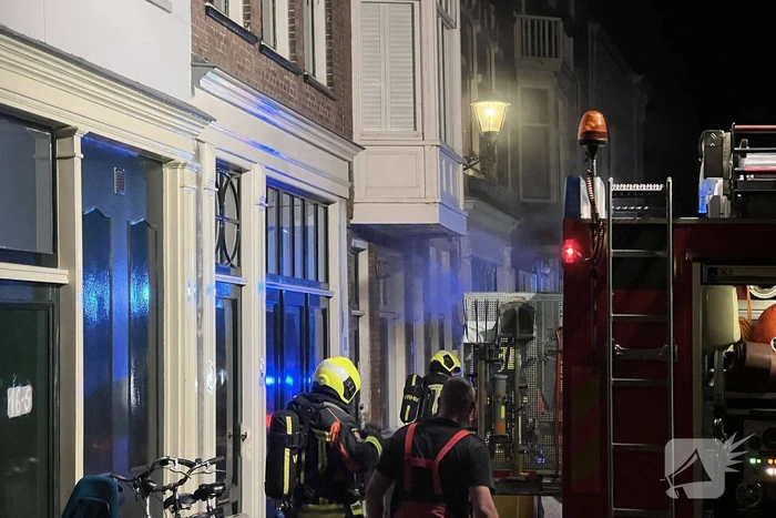 Was droogmachine in brand in een restaurant