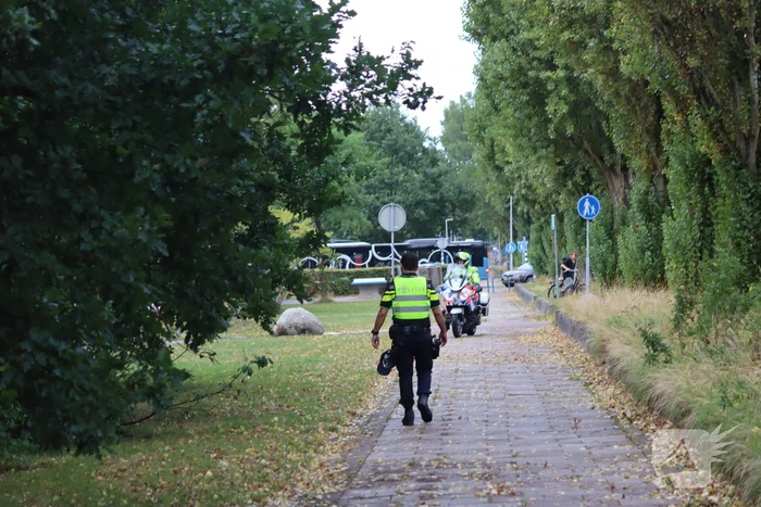 Man onwel aangetroffen bij Laterna Magikapark
